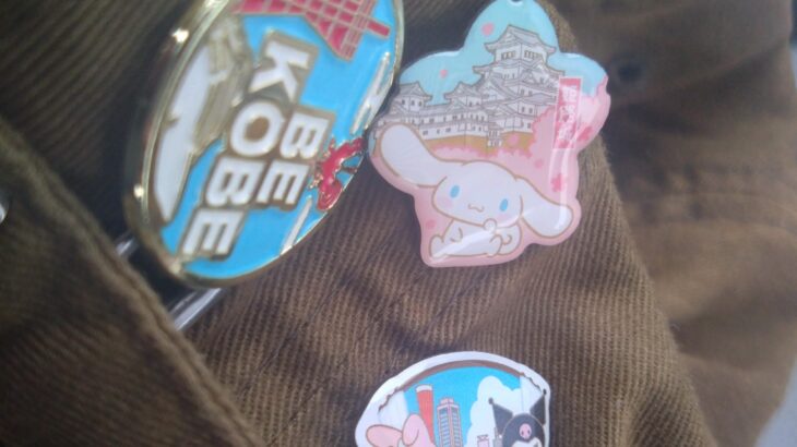 大阪万博でピンズ交換してみた